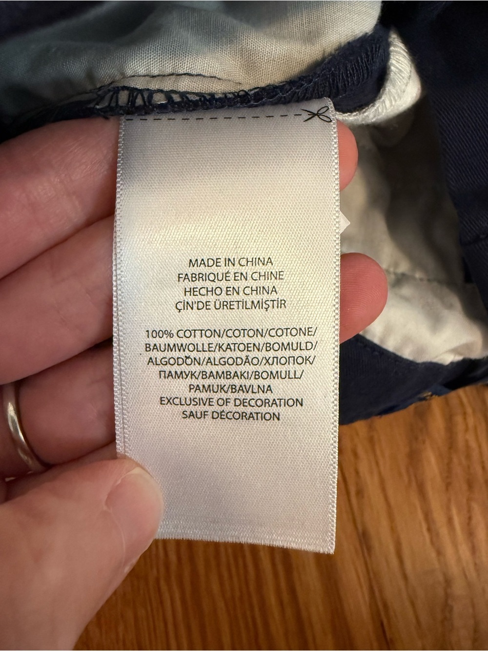 Polo Ralph Lauren Toddler Boy Navy Chino Pants size 4/4T - Picture 6 of 9